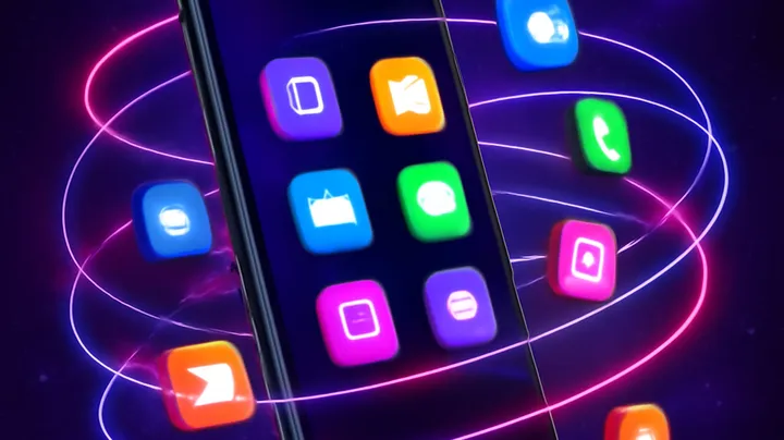 9777BD COM - Sleek smartphone floating in space 9777BD COM Sleek smartphone floating in space